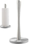 JOGREFUL Paper Towel Holder Stand for Kitchen, One-Handed Tear Stainless Steel Towel Roll Holder for Countertop,