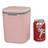 1/2 Gallon Tiny Countertop Trash Can, Push-Button, Pink