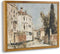 ARTZIO Framed Italian Landscape Wall Art, 8x10in Venice Grand Canal Oil Painting for Living Room, Bedroom Decor