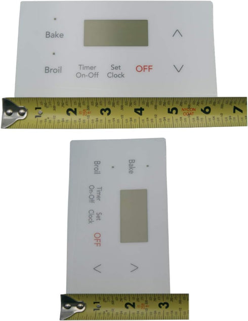 Supplying Demand 316220728 316220722 Range 7 Button Clock Overlay Replacement