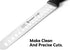 Chef 10-Inch Carving Knife with Granton Edge for Turkey Ham Meat Slicing and cutting NSF Certified CP5-10 Black by Humbee