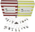 Two Gorgeous Wine Charm Sets – 18 Pieces Total, Wine Lover and World Traveler Themes