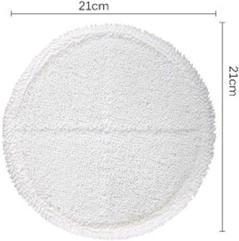 Spinwave Replacement Pads Compatible with Bissell Spinwave Mops 2124 2039 Series, Includes 2 Soft Pads and 2 Scrubby