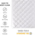 SLEEP ZONE Cooling Mattress Topper, Twin Mattress Pad, Quilted Fitted Cover, Machine Washable, Soft Fluffy Down