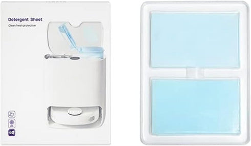 Replacement Parts Kit for Narwal Freo Robotic Vacuum Cleaner, 2 Hepa Filters, 2 Side Brushes, 2 Mop Pads