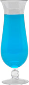 GET HUR-20-CL-EC Cheers - Break-Resistant Plastic Hurricane Glasses, 20 Ounce, 4 Pack, Clear