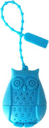 Tvoip 3Pcs Food Grade Silicone Tea Infuser Filter, Creative Cartoon Owl Tea Strainer