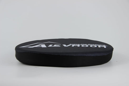 17.7" 9.8"(25cm) Thick Seat Cushion for Telescopic Stools (Exclude Stool), D Chair Pads with Soft Foam and Three Pegs