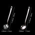 Metal Soup Ladle,18/8 Stainless Steel Ladle Spoon And Strainer Scoop Set Of 2 With Holes,Cooking Utensil For Kitchen