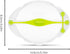 Dreamfarm Savel Flexible Food Safe - Adjustable Fruit & Vegetable Saver & Storage Cover, Clear/Green