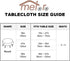 39 Inch) meioro Round Tablecloth Stripe Tassel Table Cloth Cotton Blend Dust-Proof Table Cover for Dining Circle Coffee