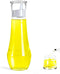 ZOBONETI Glass Mouthwash Dispenser For Bathroom, Mouth Wash Dispensers With Cup, Mouthwash Container