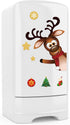 Christmas Refrigerator Magnets Set, Cute Funny Fridge Stickers for Holiday Decoration (Reindeer, 15 Pieces)