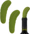 2 Packs Funny Pickle Wine Stoppers - Decorative Air Tight Reusable Silicone Bottle Stopper, Unique Wine Lovers Gift for