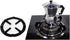 2 Pack Iron Gas Stove Cooker Plate - Coffee Moka Pot Stand Reducer Ring Holder