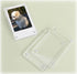 2 PCS 3-inch 2-Sided Clear Acrylic Magnetic Photo Frame, Elegant Frameless Display for Fujifilm Mini Film