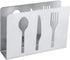 Fdit Stainless Steel Napkin Holder, Decorative Paper Cocktail Rack for Kitchen Countertops, Dinner Tables Organizer