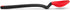 Dreamfarm Mini Supoon Non-Stick Silicone Scraping Cooking Spoon - 8" Red, Jar Scraper Measures 5ml Tsp