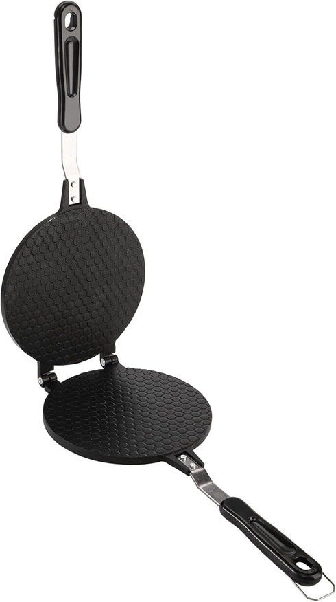Dicunoy Waffle Cone Maker, Nonstick Ice Cream Cone Maker, 6.7" Egg Roll Crepe Pan for Waffle Cups