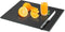 Tempered Glass Cutting Board, Black Glass Board for Kitchen Countertop, Heat Resistant with Non-Slip Feet