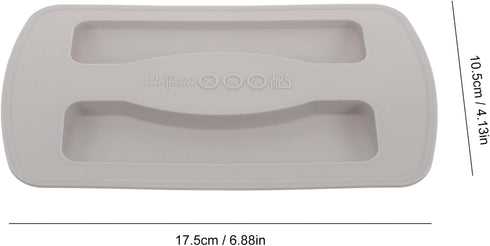 HEMOTON Silicone Toaster Dust Covers - 2 Slice Toaster Lid for Electric Bread Maker Top Covers