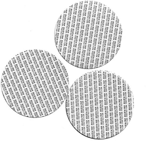 58mm Torque Activated Pressure Sensitive Seals Cap Liners - Made in USA - 30 PCS for Glass & Plastic Jars