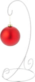 Bard's Twisted Silver Ornament Stand, Large, 12.25" H x 5.5" W x 7.5" D, Pack of 2