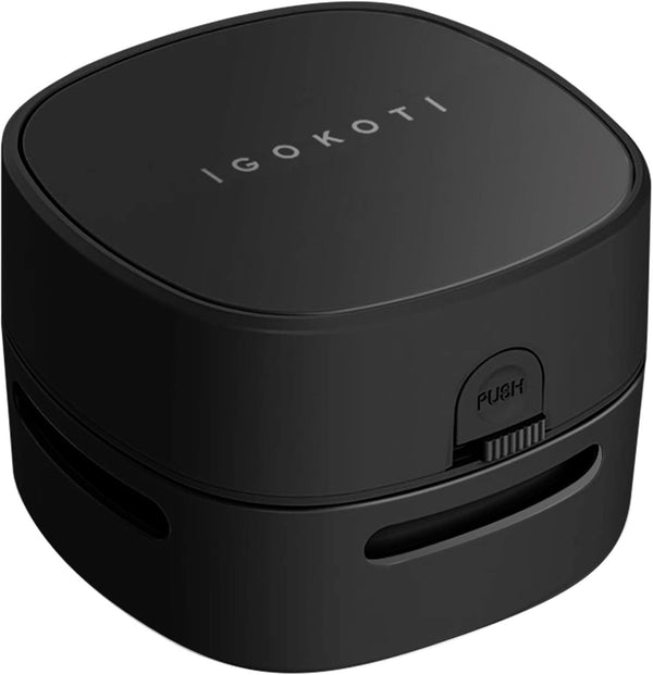 IGOKOTI Mini Desk Vacuum Cleaner, Battery Operated Handheld Vacuum for Tabletop Cleaning (no Battery Included)