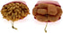 Kurt Adler 3-Inch Resin Fries and Nuggets Ornaments | 2 Assorted Designs