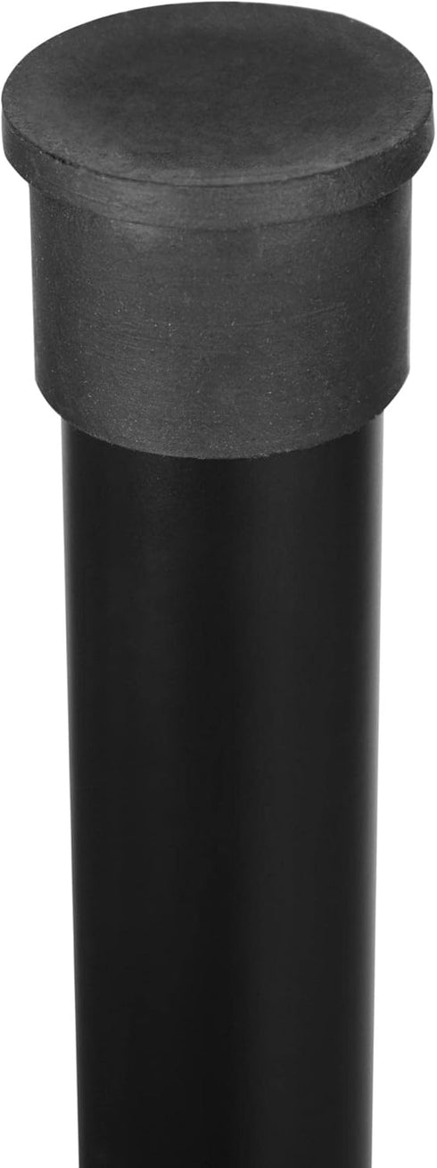 BIRDROCK HOME 9ft Pack 2 String Light Poles - Weather Resistant Metal Posts for Hanging String Lights Fence Posts