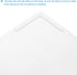 7" 9.5" uxcell Serving Tray Small White Mini Tray x Plastic Rectangular Wooden Serving Trays Decorative Ottoman Platter