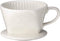 Kalita Coffee Dripper Ceramic 1-2 Person, White 101-Lotto #01001