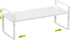 Expandable Stackable Spice Rack, Heavy Duty Seasoning Organizer and Storage, Metal Spice Jar Rack for Cabinet,