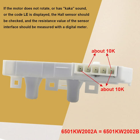 6501KW2002A 6501KW2002B Washer Motor Rotor Position Sensor Switch for Kenmore LG Washing Machines