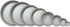 PME Professional Aluminum Baking Pan - Round 7 x 3in