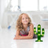 YiaMia LED Night Light - Cactus Table Lamp for Kids' Room, Green Gift for Bedroom Party Home Decorations