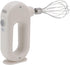 Wynboop Electric Hand Mixer, Mini Household Cordless Frother, Automatic Eggbeater, Double Stick Beer Foam Maker, White,