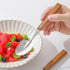 Retro Wooden Handle Spoon, Shovel Shape Stainless Steel Spoons, 4 Pcs Ice Cream Fruit Spoons