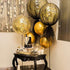 36 Inch Jumbo Confetti Balloons, Giant Latex Balloon with Gold Confetti, Pkg/6 for Party/Birthdays/Wedding/Festivals