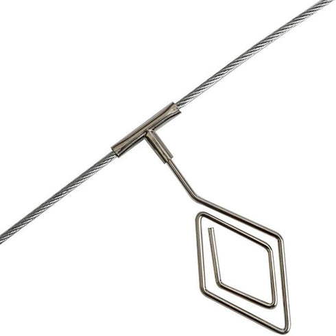 TFu Wall Hanging Photo Display, DIY Picture Frame String with 12 Clips for Photos, Notes and Artworks