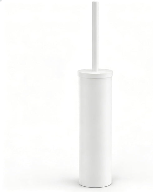 Flyzenvibe Stainless Steel Toilet Brush and Holder Set Wall Mount Heavy Duty Toilet