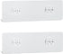 AKTECKE Shower Caddy Adhesive Replacement, No Drilling Transparent Adhesive Wall Hooks for