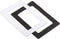 PATIKIL Magnetic Picture Frame, 2 Pack Magnetic Photo Frame Holder for 4x6 Inch Photos for Refrigerator