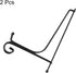 uxcell 10 Inch Plate Stand for Display, 2Pcs Iron Decorative Holder, Folding Metal Easel for Photo