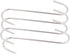 6 Inch Stainless Steel Meat Hooks, 4mm S-Hook for Meat Processing Butcher Hook