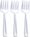 GoGeiLi Stainless Steel Large Serving Fork Set, 9.5-inch Big Fork for Party, Banquet, Buffet, Set of 3, Dishwasher Safe