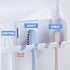 WAYCOM Dust-Proof Toothpaste Dispenser Kit (Black) with Toothpaste Squeezer