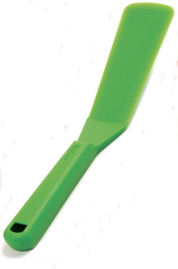 Norpro 99DC High Heat My Favorite Spatula Turner, 11" - Red, Orange, Green, Blue, Black (GREEN)