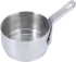 Hemoton Mini Saucepan, Small Heating Pot for Butter, Milk, Cheese Melting, Cookware with Handle, Size S 9.5x5.3x5cm