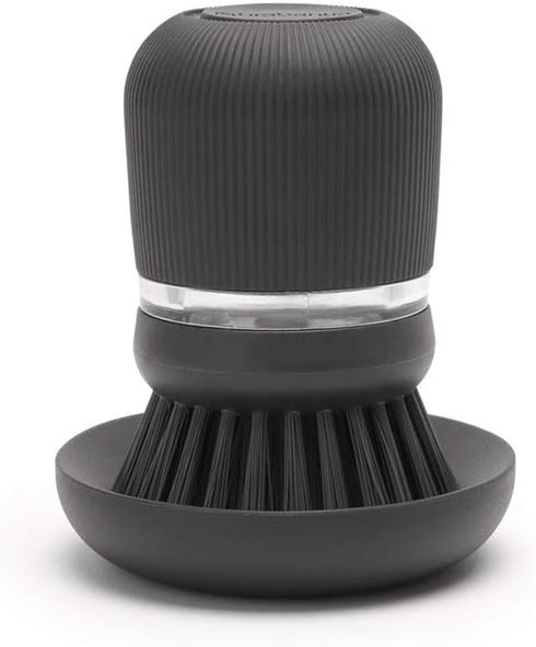 Brabantia 302626 Refillable Soap Dispensing Washing Up Scrubbing Dish Brush, One Size,